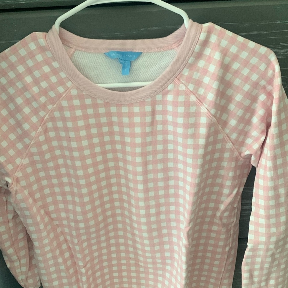 Draper James Terry sweatshirt